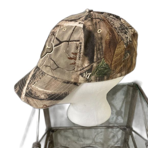 NFL Houston Texans Camo Mens Adjustable Realtree Cap Hat - Picture 4 of 7